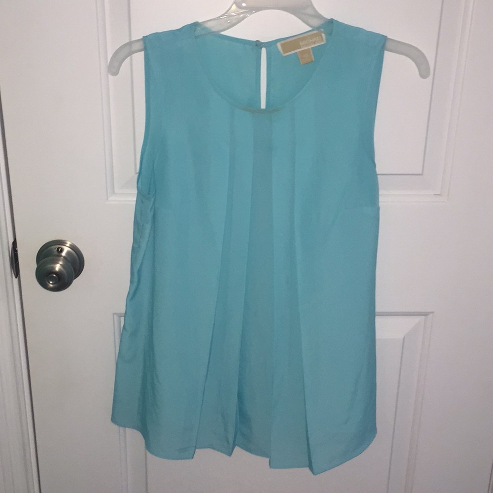 Teal Michael Kors blouse